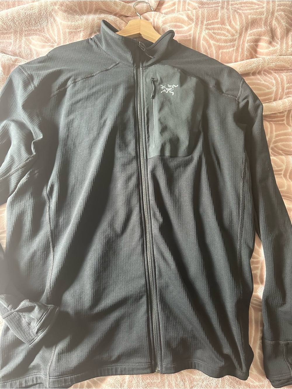 Arc'teryx Men's Black DeltaFull-Zip Jacket - XXL